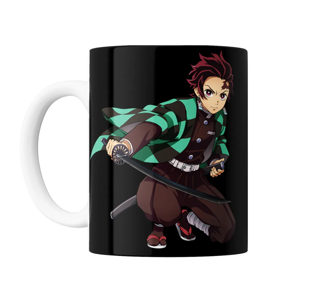 Taza de Cerámica Demon Slayer Tanjiro Kamado Katana - vista 2