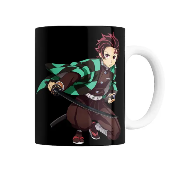 Taza de Cerámica Demon Slayer Tanjiro Kamado Katana
