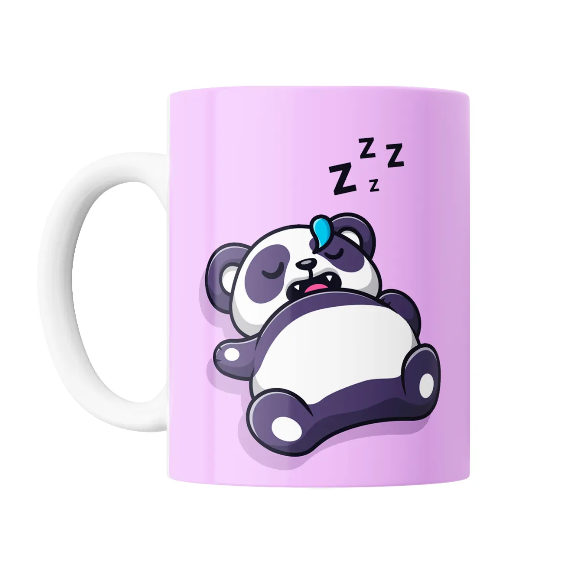 Taza de Cerámica Panda Durmiendo con Zzz - vista 2