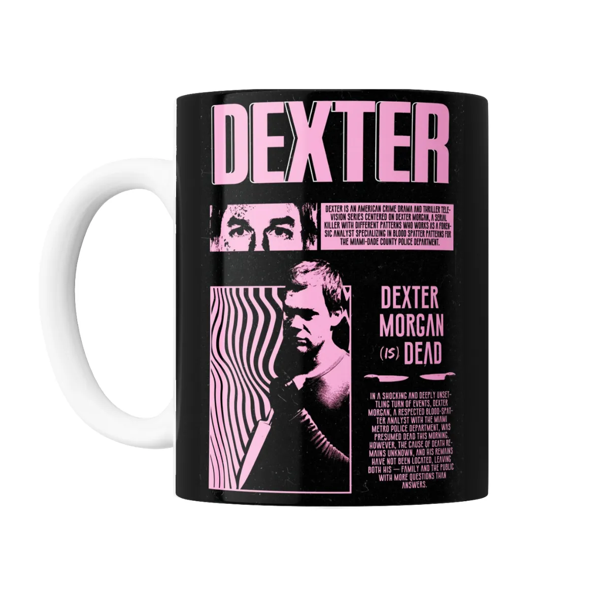 Taza de Cerámica Dexter Morgan Dead - vista 2