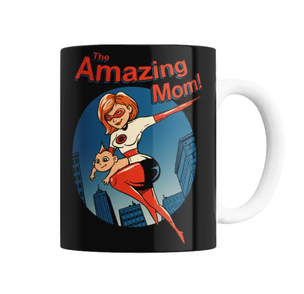Taza de Cerámica Los Increíbles Elastigirl Amazing Mom