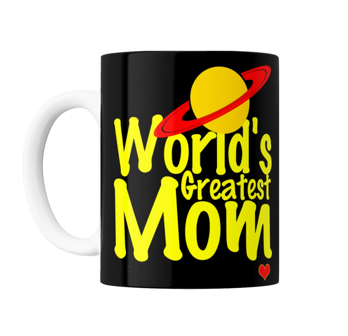 Taza de Cerámica World's Greatest Mom con Planeta - vista 2