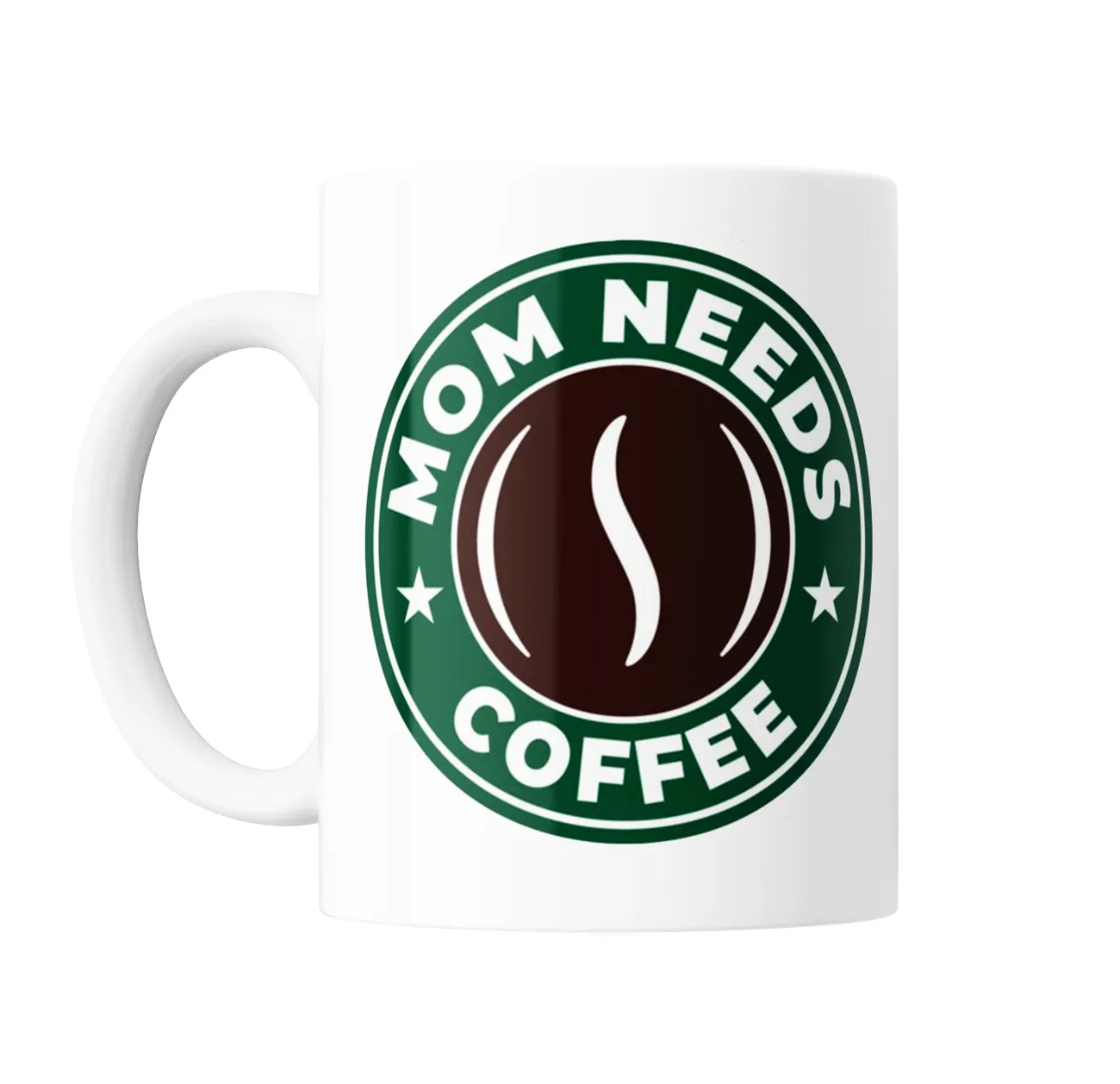 Taza de Cerámica Mom Needs Coffee Starbucks Parodia - vista 2