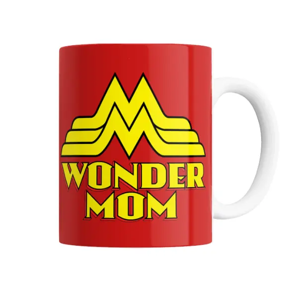 Taza de Cerámica Wonder Mom
