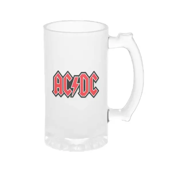 Chopp AC/DC Logo Rojo