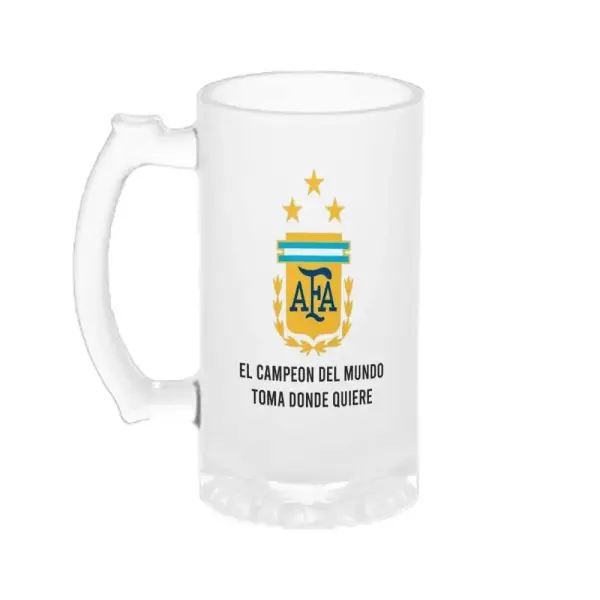 Chopp Selección Argentina Escudo AFA Campeón del Mundo