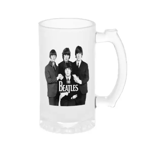 Chopp The Beatles Foto Blanco y Negro