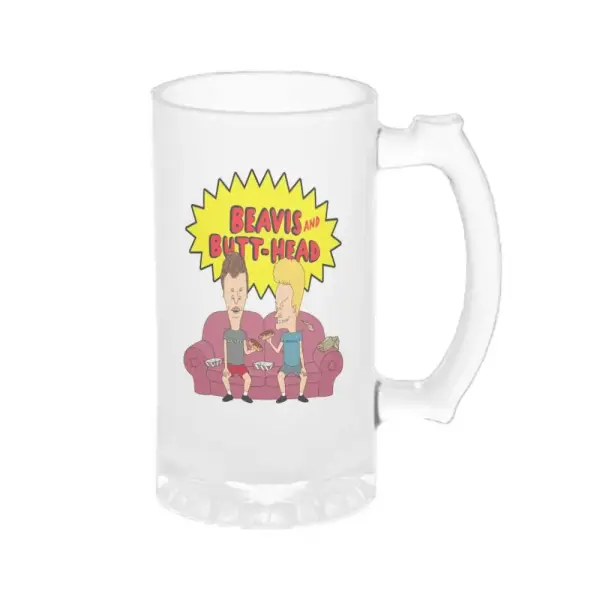 Chopp Beavis and Butt-Head Sentados en el Sillón