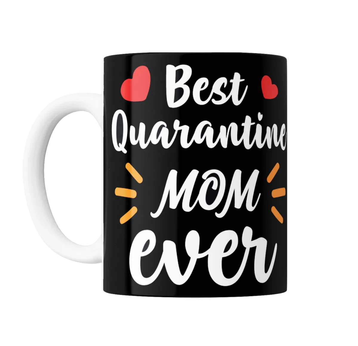 Taza de Cerámica Best Quarantine Mom Ever - vista 2