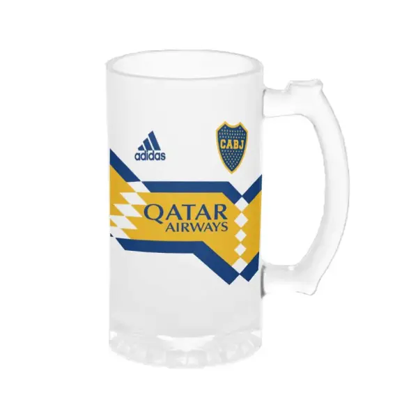 Chopp Boca Juniors Camiseta Visitante Qatar Airways