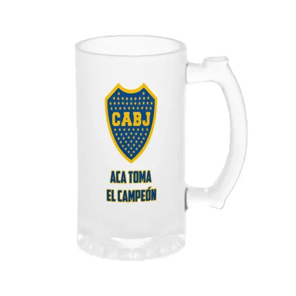 Chopp Boca Juniors Aca Toma El Campeón
