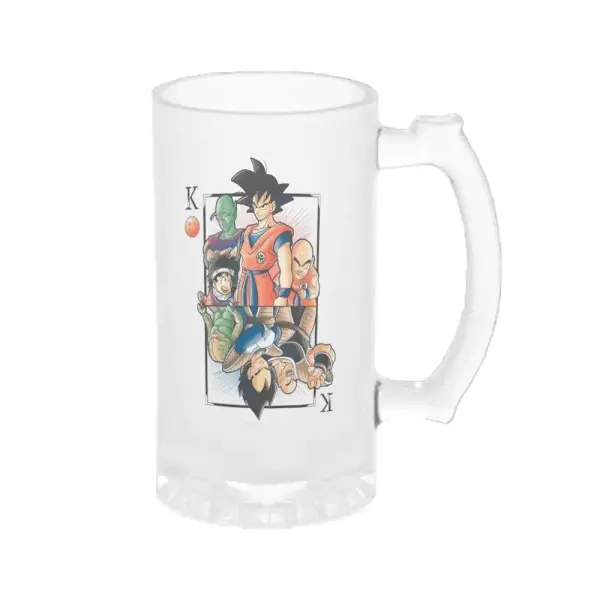 Chopp Dragon Ball Goku y Guerreros Z Carta Rey