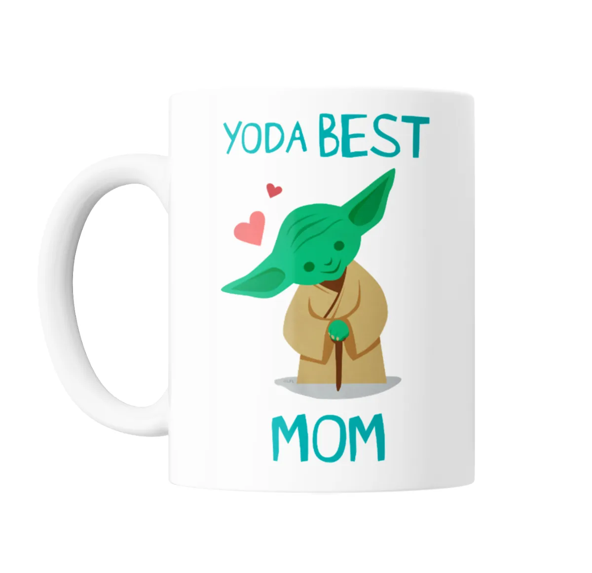 Taza de Cerámica Yoda Best Mom - vista 2