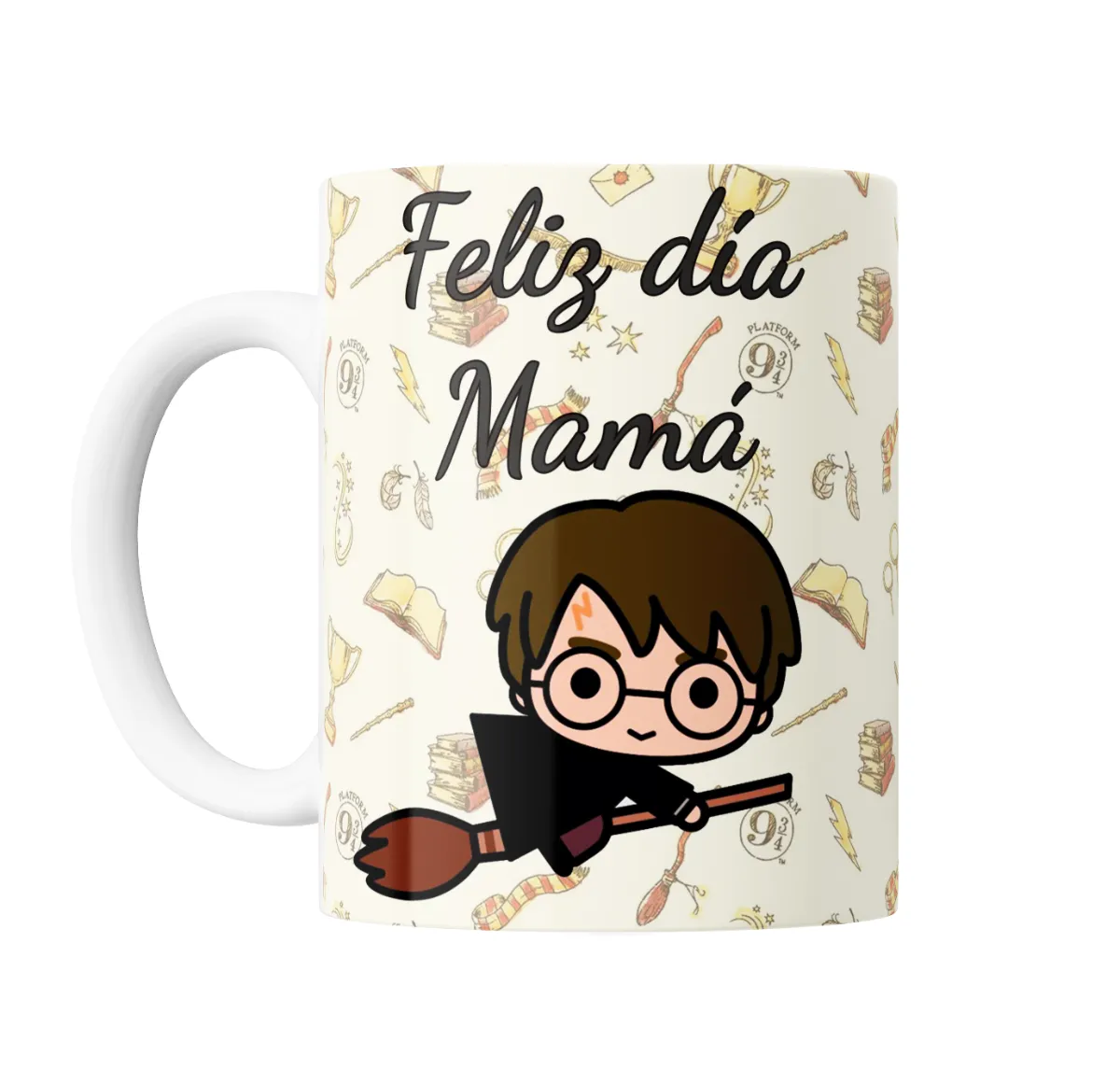 Taza de Cerámica Harry Potter Chibi Feliz Día Mamá - vista 2