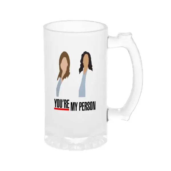 Chopp Grey's Anatomy You're My Person Meredith y Cristina