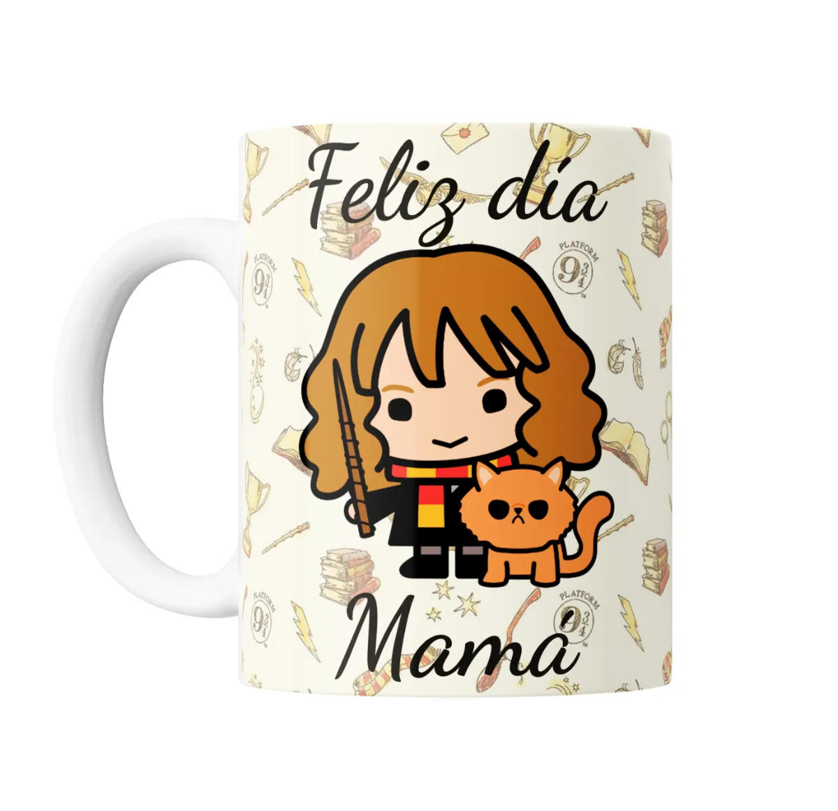 Taza de Cerámica Harry Potter Hermione Granger Feliz Día Mamá - vista 2