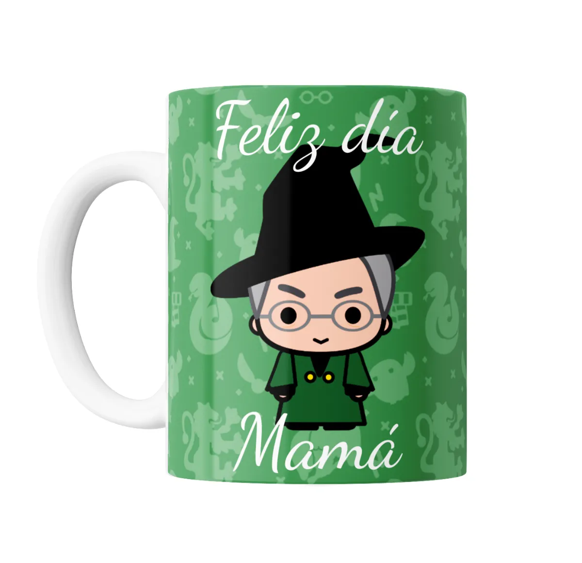 Taza de Cerámica Harry Potter Profesora McGonagall Feliz día Mamá - vista 2