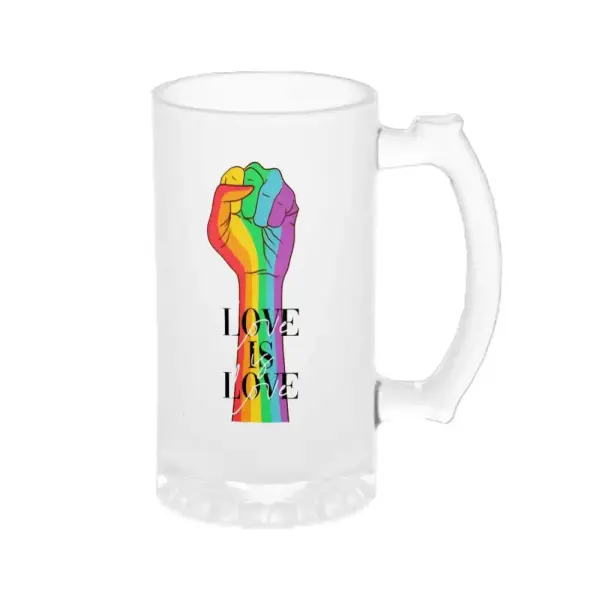 Chopp Love is Love Puño Arcoíris