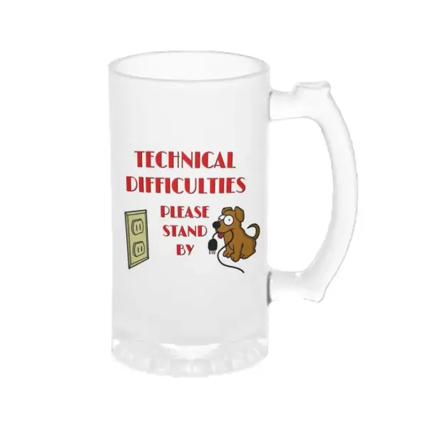 Chopp Los Simpson Technical Difficulties Perro y Enchufe