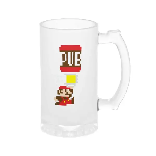 Chopp Mario Bros Bloque Pub Cerveza