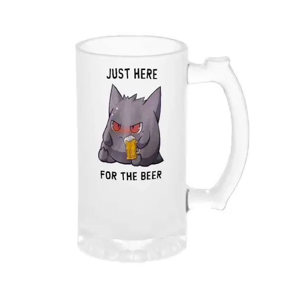 Chopp Pokemon Gengar Just Here For The Beer