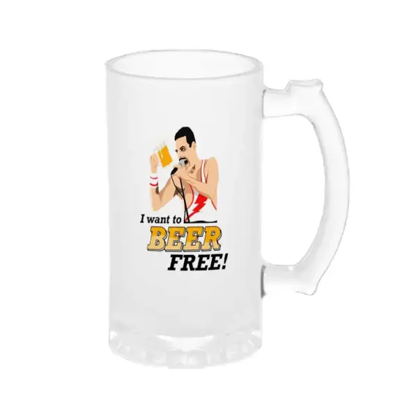 Chopp Queen Freddie Mercury I Want to Beer Free