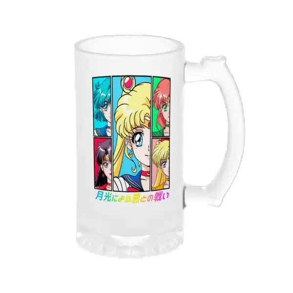 Chopp Sailor Moon Sailor Senshi Cinco Guerreras