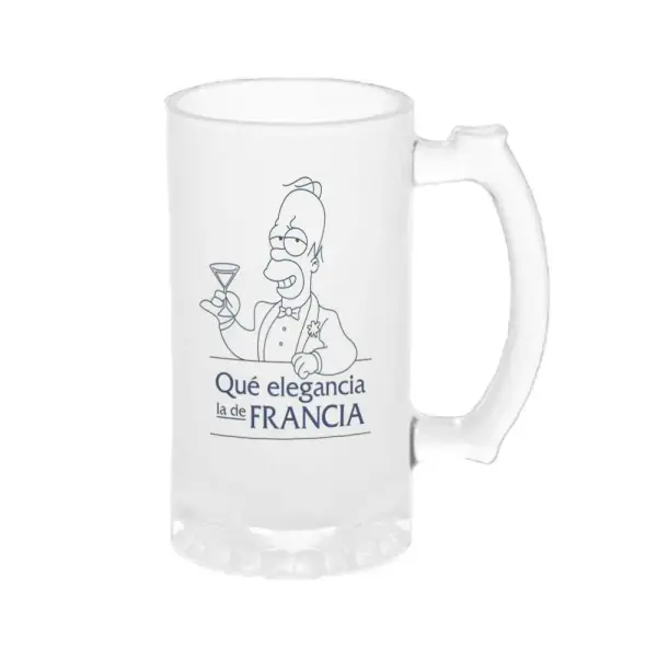 Chopp Los Simpson Homer Qué Elegancia la de Francia