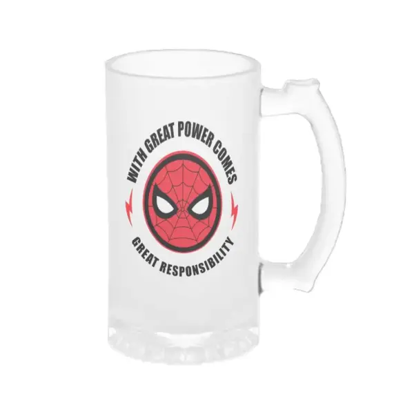 Chopp Spiderman With Great Power Great Responsibility