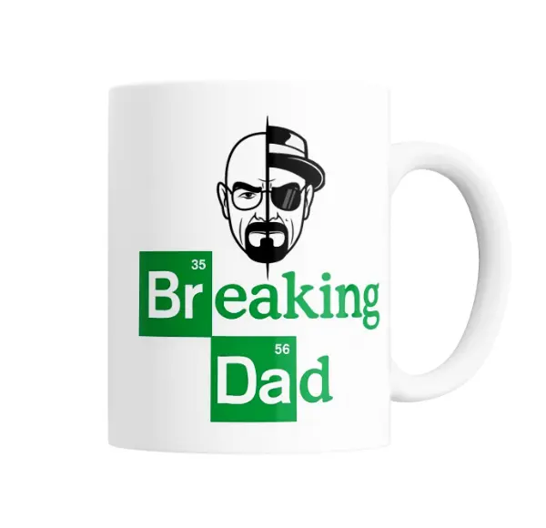 Taza de Cerámica Breaking Dad Día del Padre