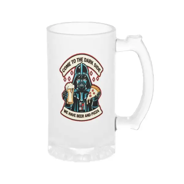 Chopp Star Wars Darth Vader Come to the Dark Side Beer and Pizza
