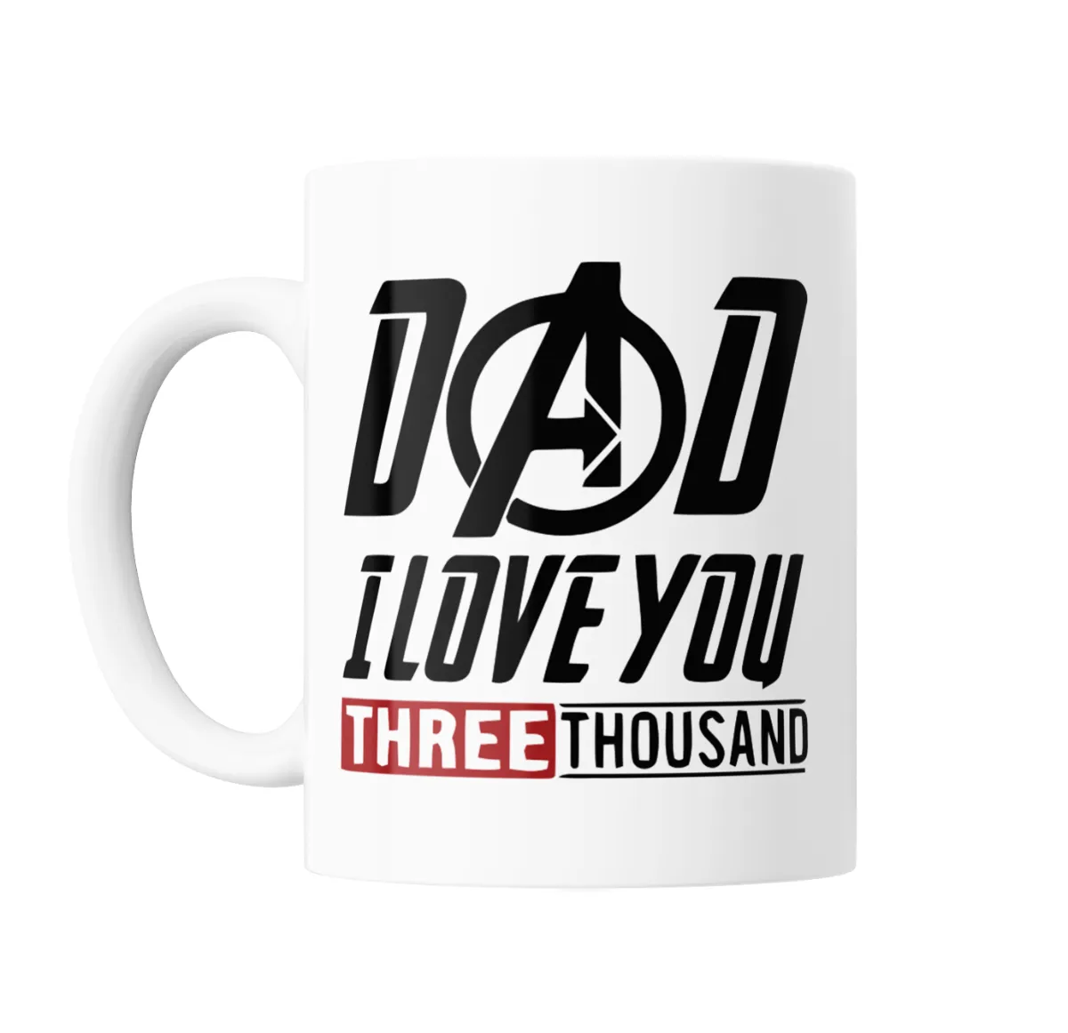 Taza de Cerámica Dad I Love You Three Thousand Avengers - vista 2