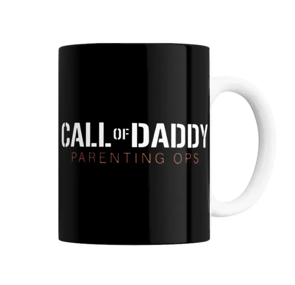 Taza de Cerámica Call of Daddy Parenting Ops