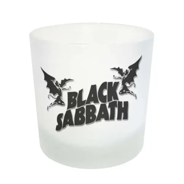 Vaso de Whisky Black Sabbath Logo con Demonios