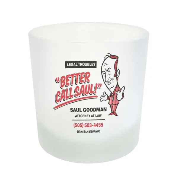 Vaso de Whisky Breaking Bad Better Call Saul Saul Goodman