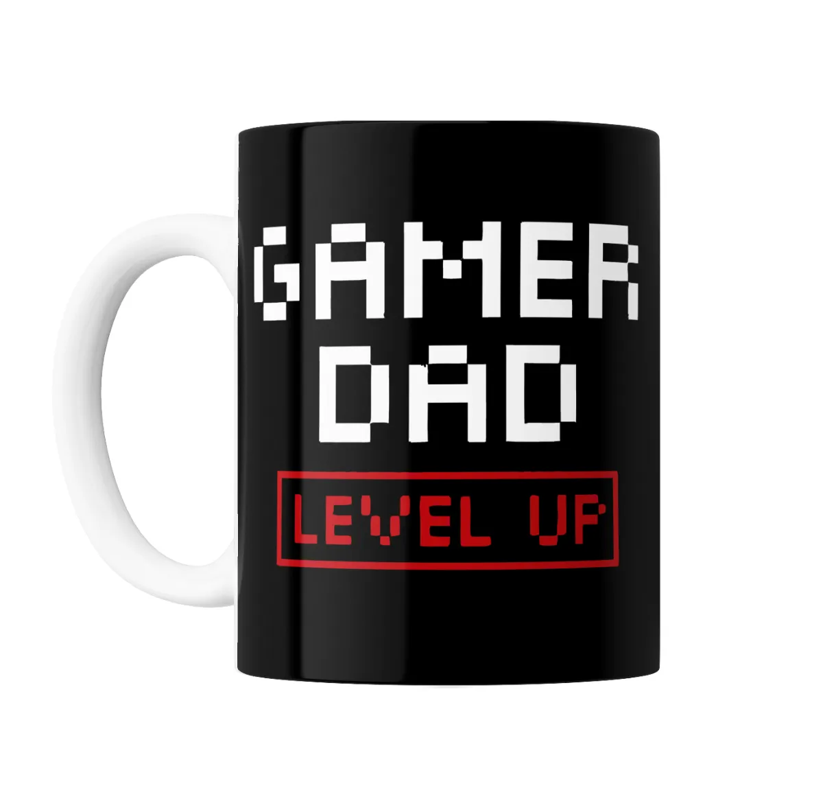 Taza de Cerámica Gamer Dad Level Up - vista 2