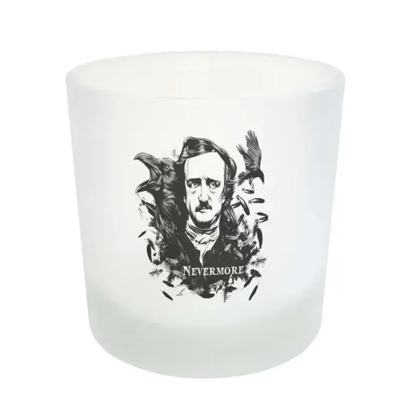 Vaso de Whisky Edgar Allan Poe Nevermore Cuervo