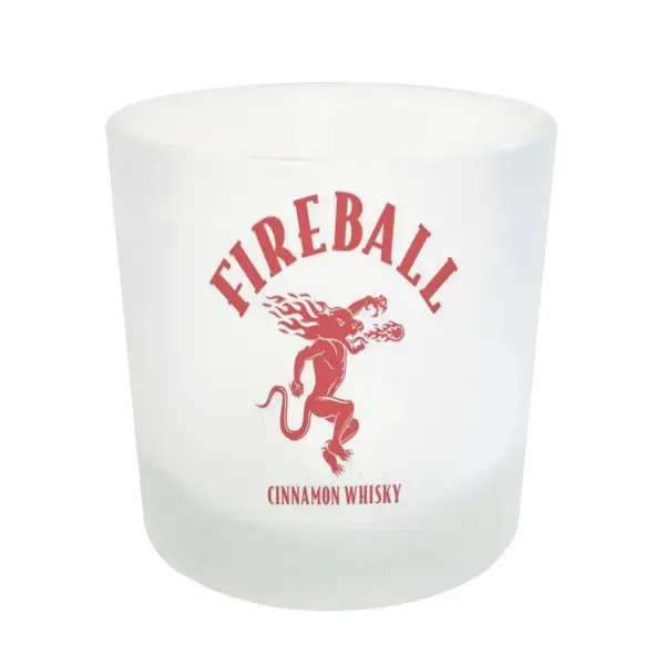 Vaso de Whisky Fireball Cinnamon Whisky Logo