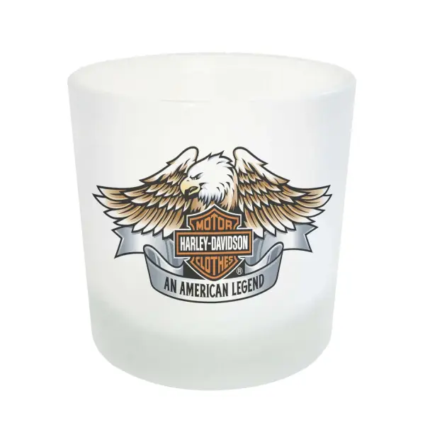 Vaso de Whisky Harley Davidson Águila An American Legend