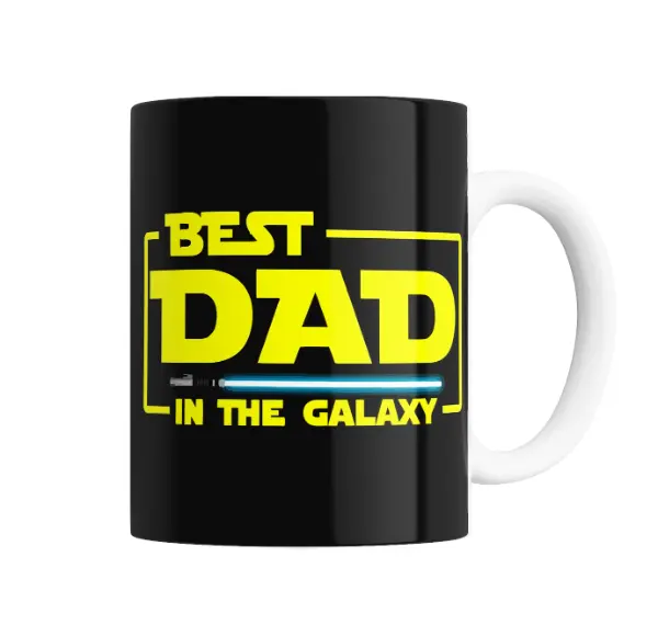 Taza de Cerámica Best Dad in the Galaxy Star Wars