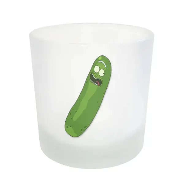 Vaso de Whisky Rick and Morty Pepinillo Rick