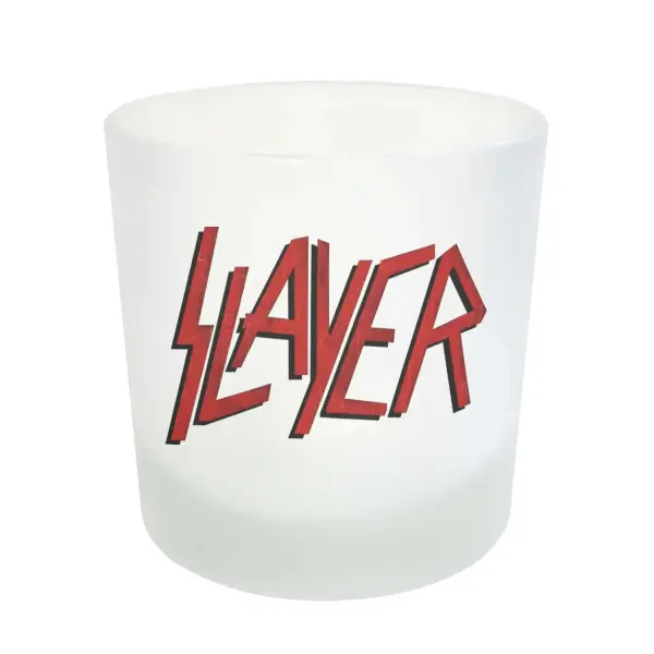 Vaso de Whisky Slayer Logo Rojo