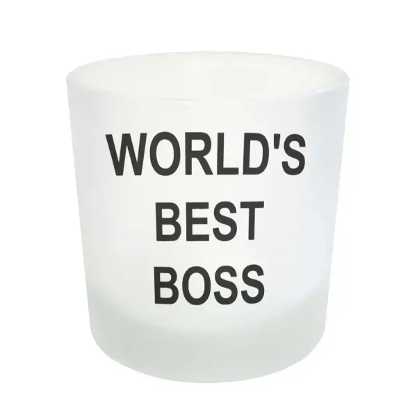 Vaso de Whisky The Office World's Best Boss
