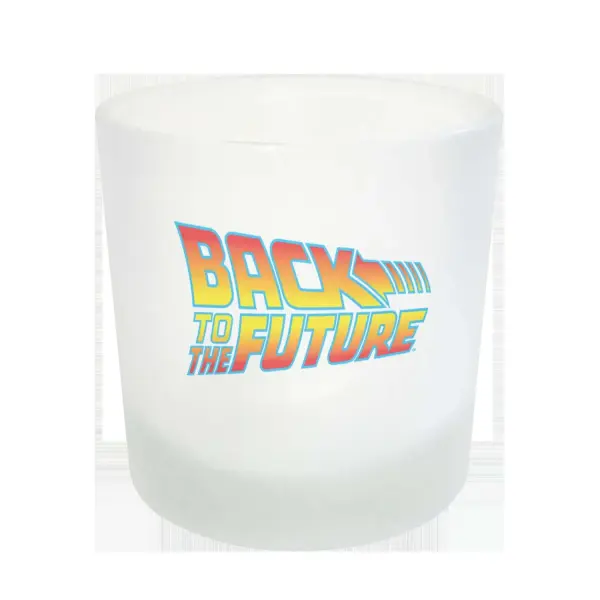 Vaso de Whisky Volver al Futuro Logo