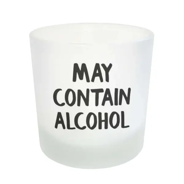 Vaso de Whisky May Contain Alcohol