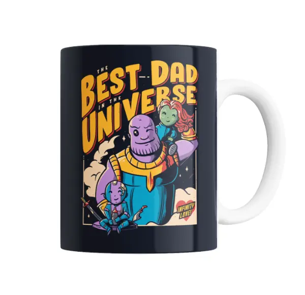 Taza de Cerámica Thanos The Best Dad in the Universe