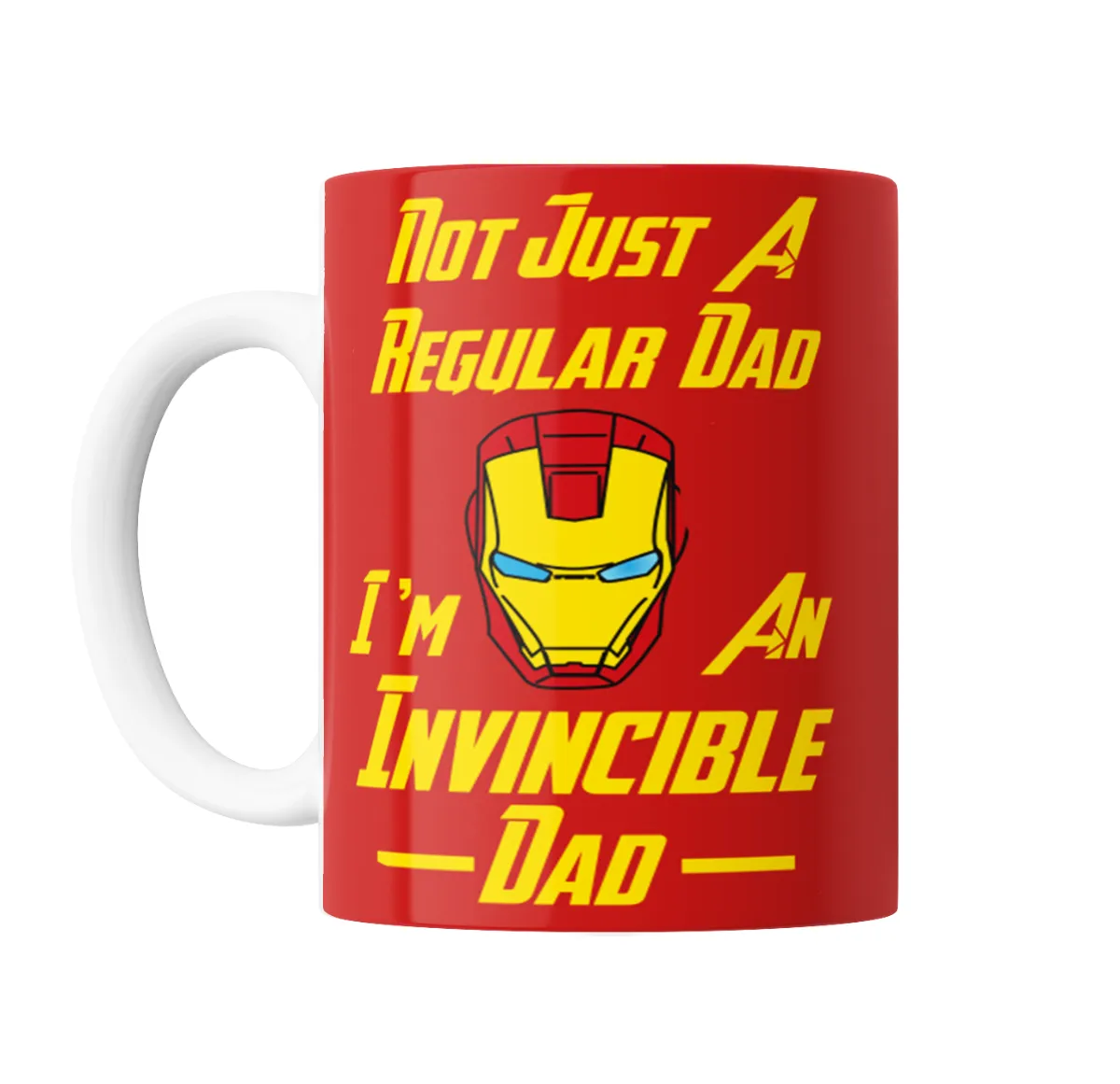 Taza de Cerámica Iron Man Not Just A Regular Dad Invincible Dad - vista 2