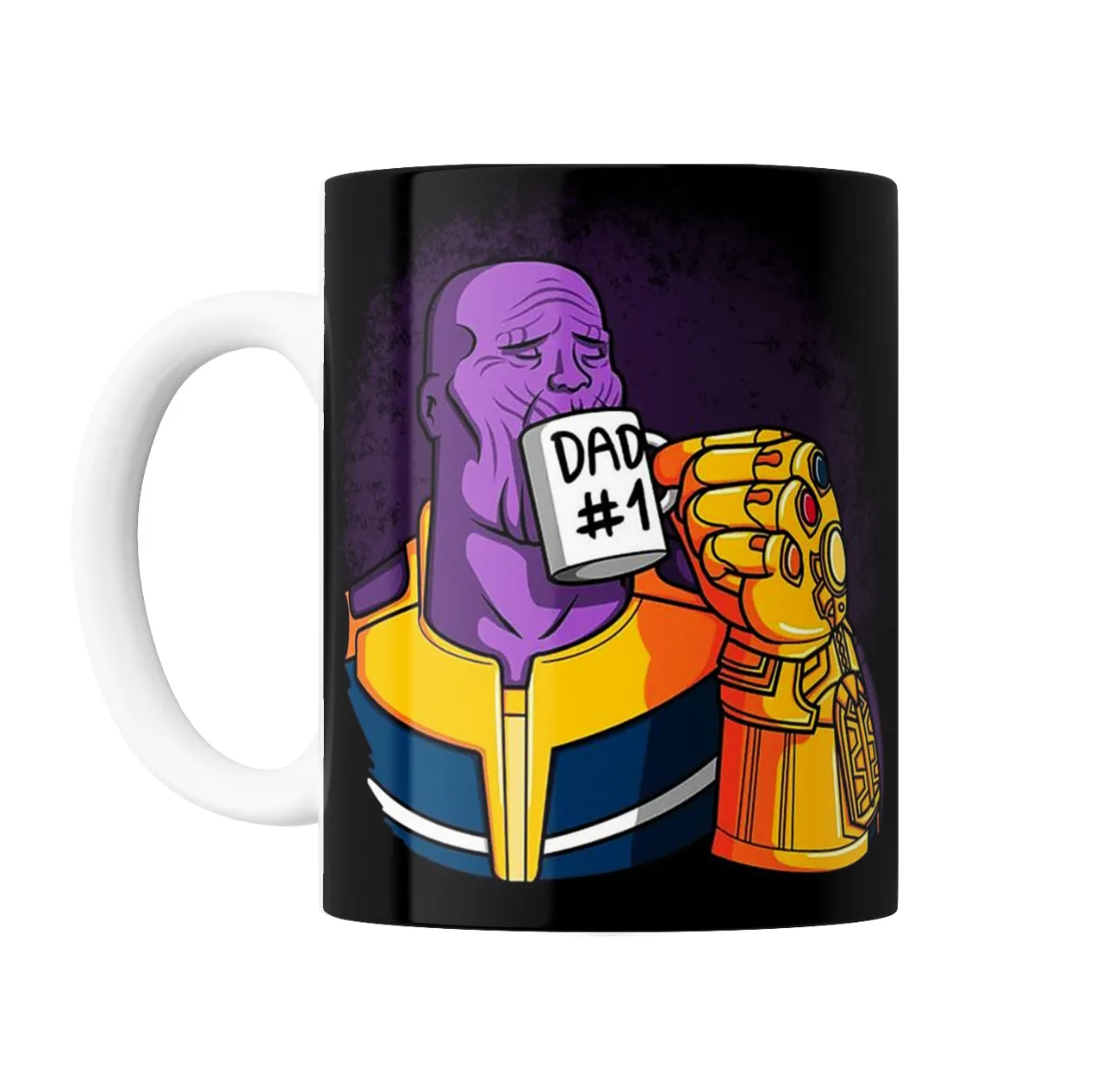 Taza de Cerámica Thanos Dad #1 Guantelete del Infinito - vista 2