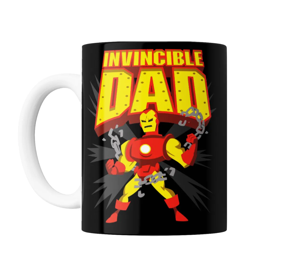 Taza de Cerámica Iron Man Invincible Dad - vista 2