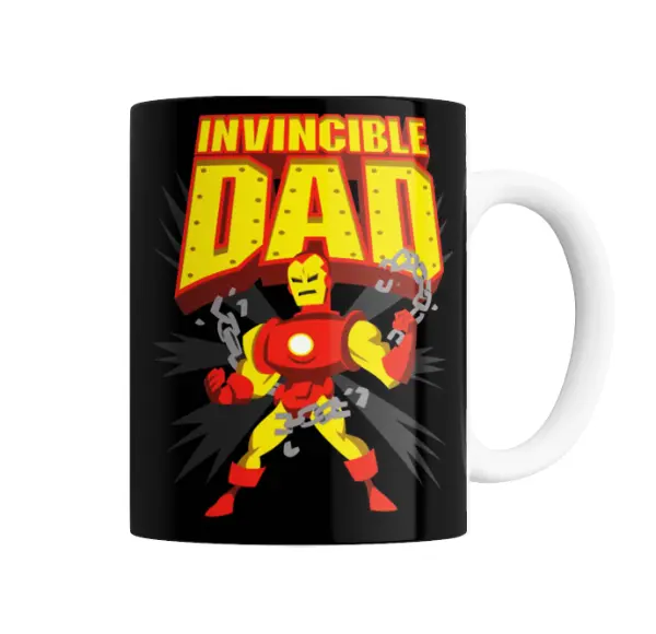 Taza de Cerámica Iron Man Invincible Dad